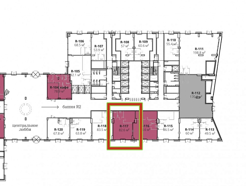 Продажа торгового помещения Бизнес-центр 