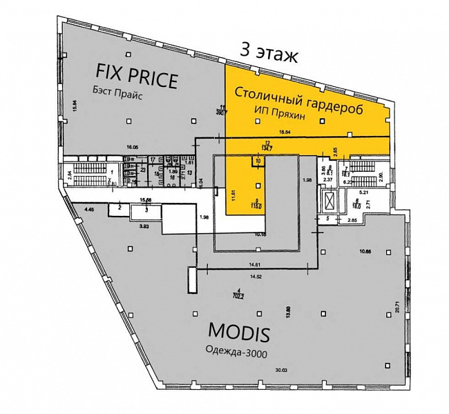 Аренда торгового помещения Бизнес-центр «Елоховский пассаж»