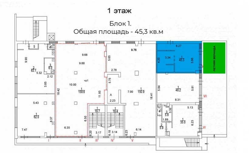 Аренда торгового помещения Административное здание «Новокузнецкая 39»