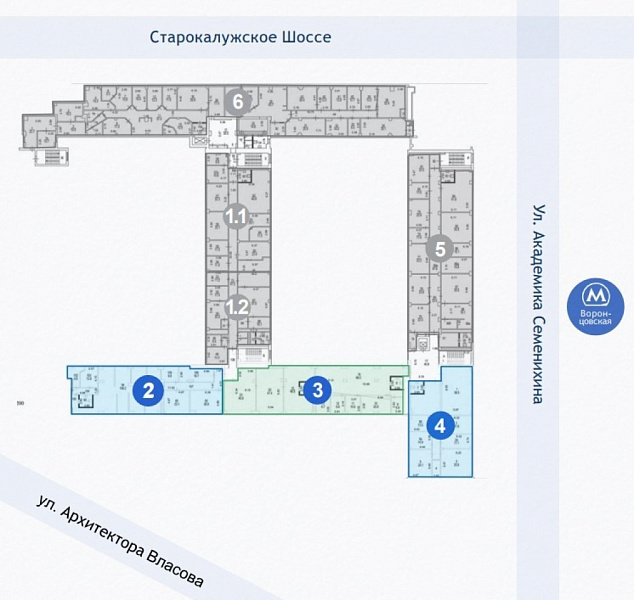 Продажа офиса Бизнес-центр «Vallex»