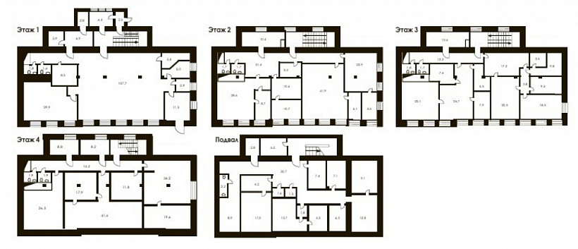 Аренда офиса Озерковская набережная, 12