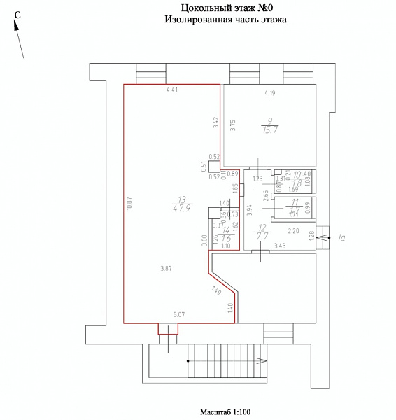 Продажа торгового помещения Жилое здание 
