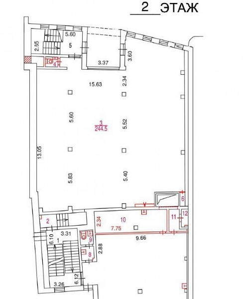 Аренда торгового помещения Административное здание 