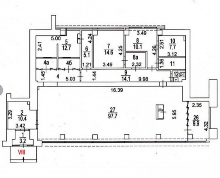 Аренда торгового помещения Жилое здание 