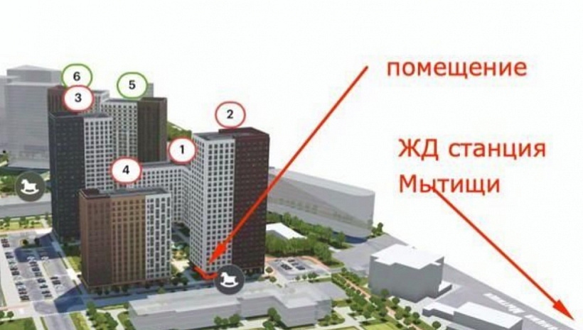 Аренда торгового помещения ЖК 