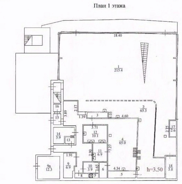Аренда торгового помещения Особняк 