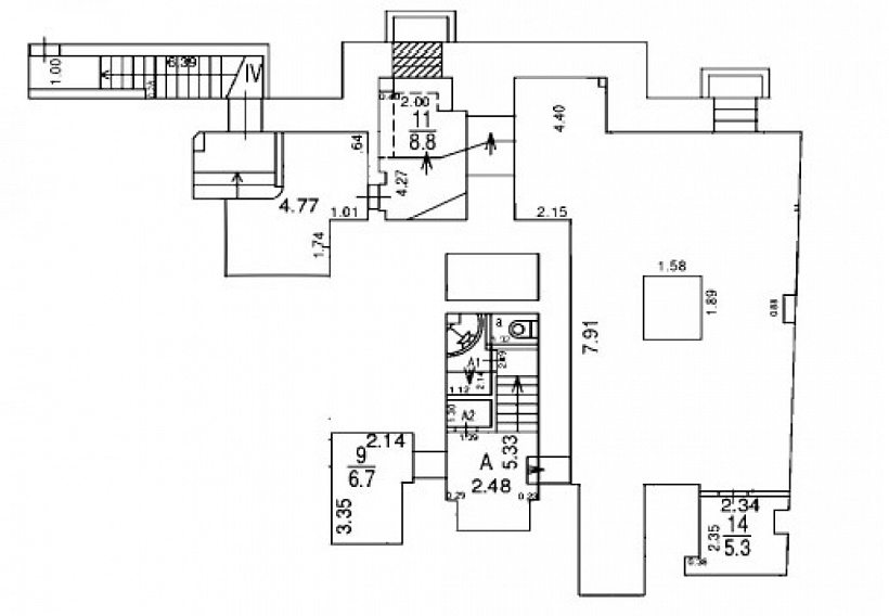 Аренда торгового помещения Жилое здание 