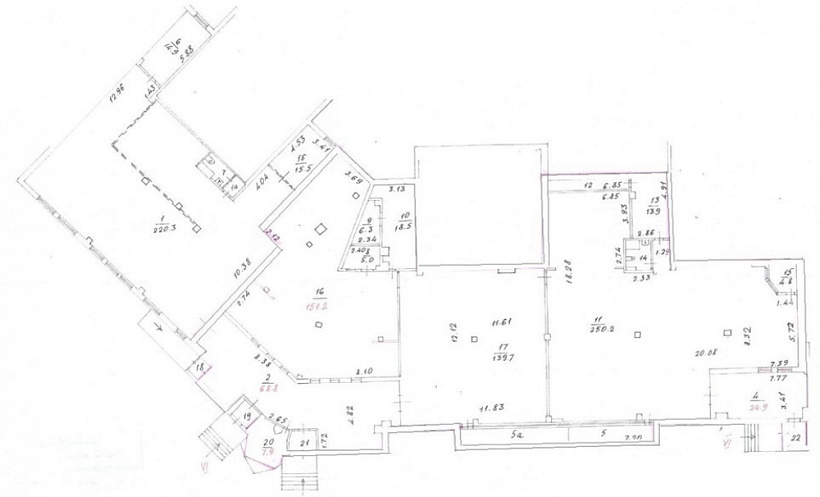 Аренда торгового помещения Жилое здание «Привольная 65/32»