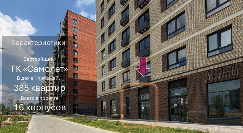 Продажа торгового помещения ЖК 