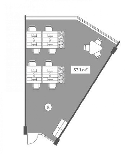 Продажа офиса БЦ «Гостиница Салют»