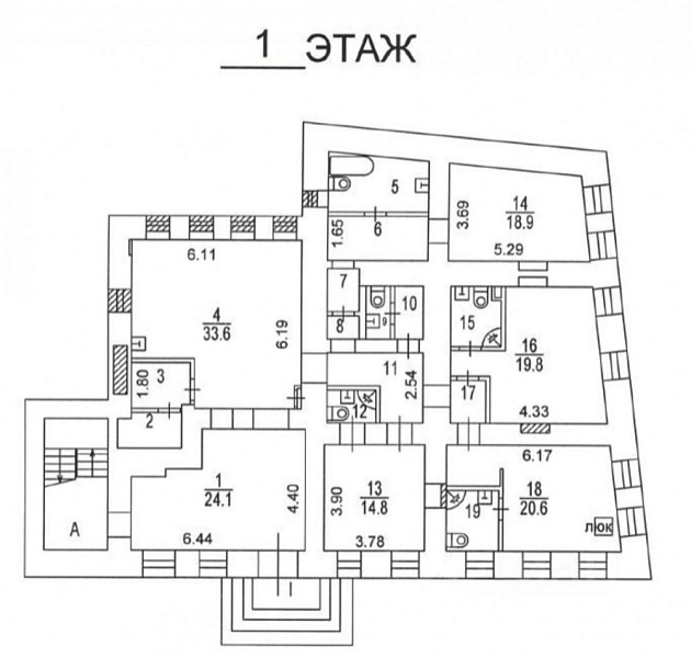 Аренда офиса Особняк 