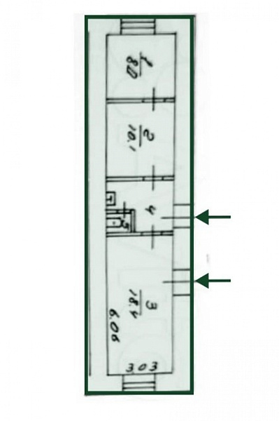 Продажа торгового помещения Жилое здание 
