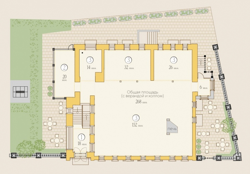 Продажа офиса Особняк «Бурденко 12»
