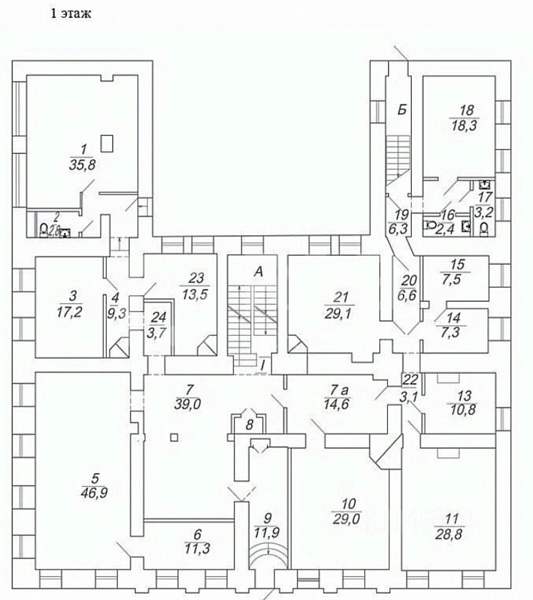 Аренда офиса Офисное здание «Чаплыгина 9 с1»
