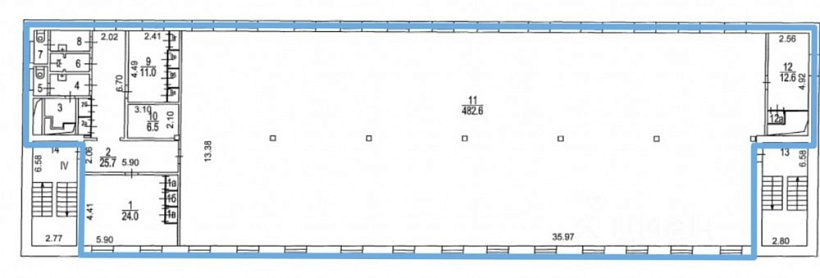 Аренда офиса Административное Здание