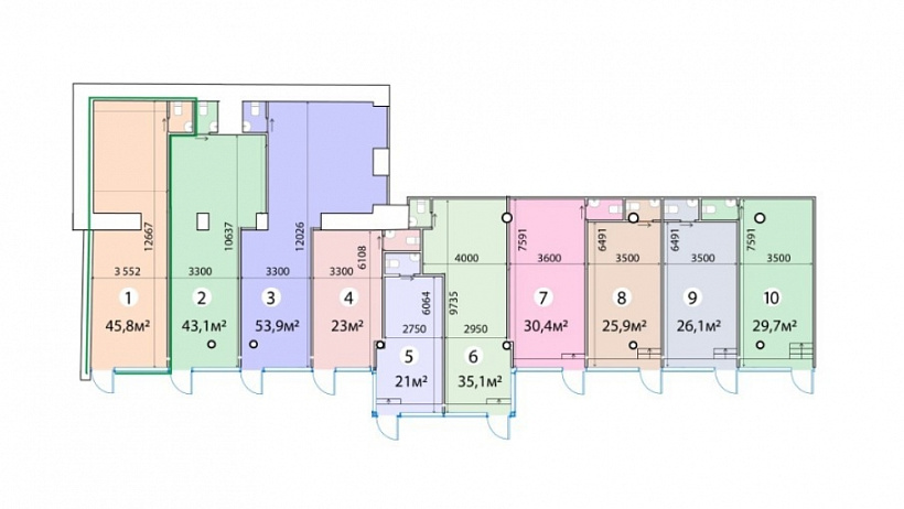 Аренда торгового помещения Жилой дом 