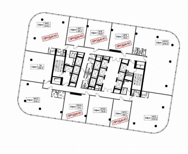 Продажа офиса БЦ 