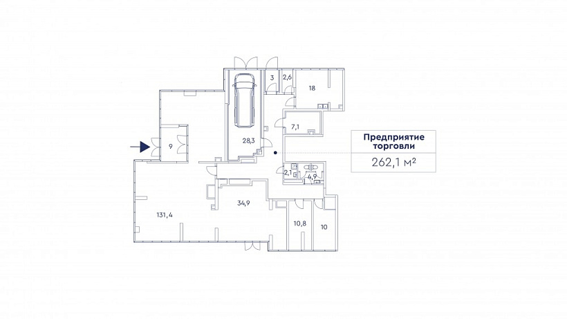 Продажа торгового помещения ЖК 