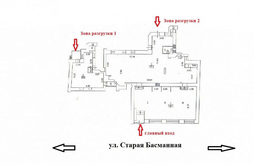 Аренда торгового помещения Жилой дом 