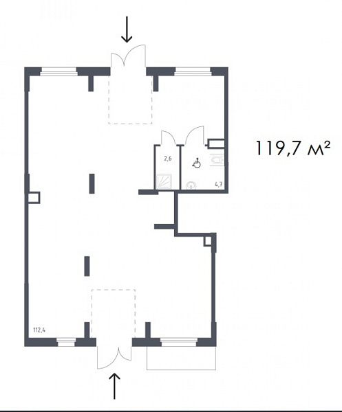 Продажа торгового помещения ЖК 