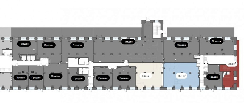 Продажа торгового помещения КутузовGRAD II (КутузовГрад II)  МАНУФАКТУРА XIX