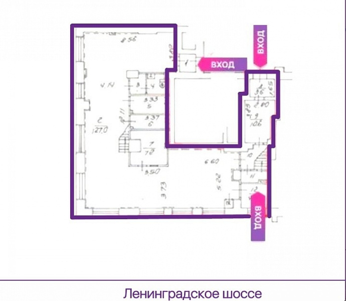 Продажа торгового помещения Жилое здание 