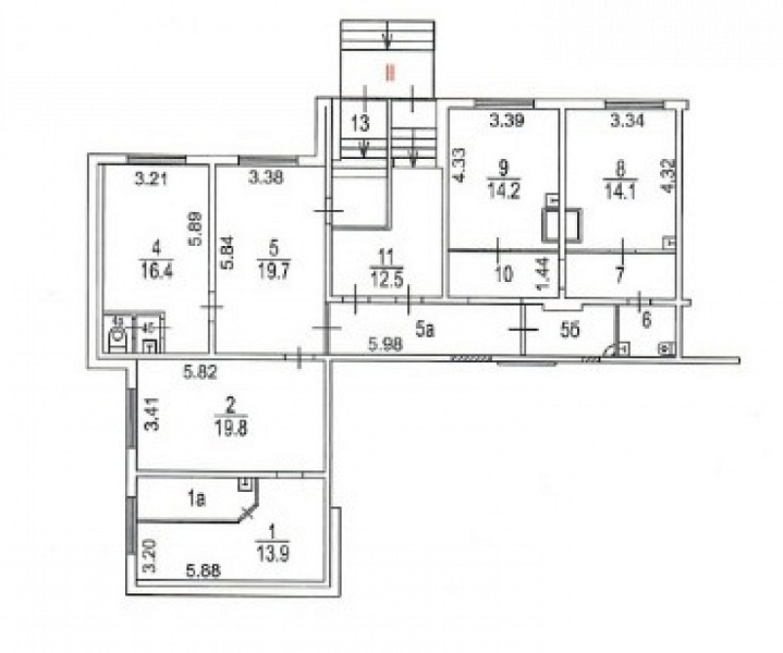 Арендный бизнес Жилое здание Милашенкова 22