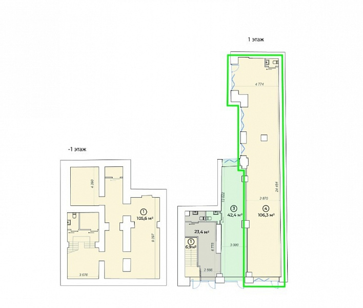 Аренда торгового помещения Жилое здание «Сретенка 27 с1»