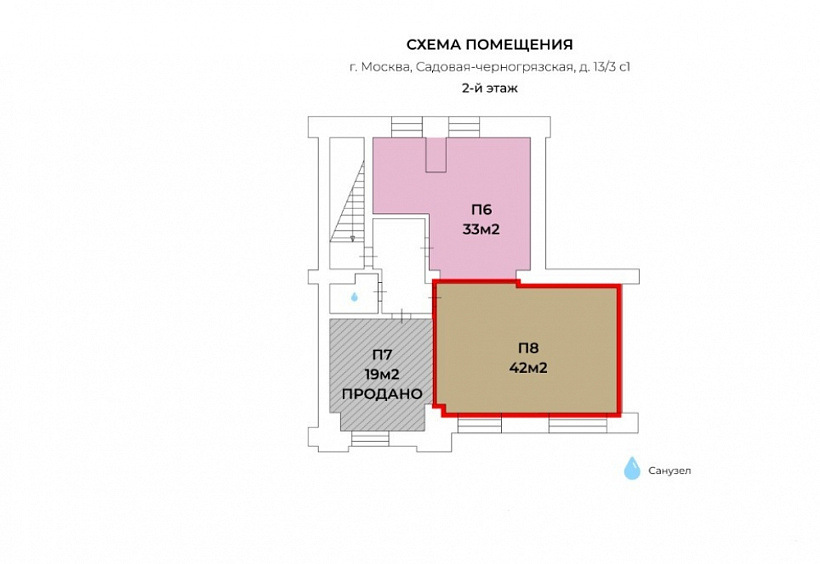 Арендный бизнес Особняк «Садовая-Черногрязская 13/3 с1»