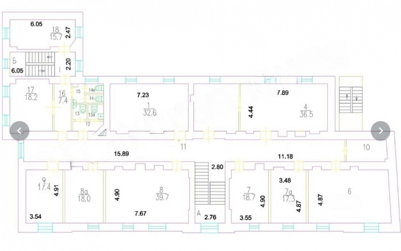 Продажа офиса БЦ «Грузинский вал 10 »