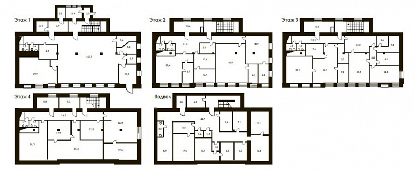 Аренда офиса Озерковская набережная, 12