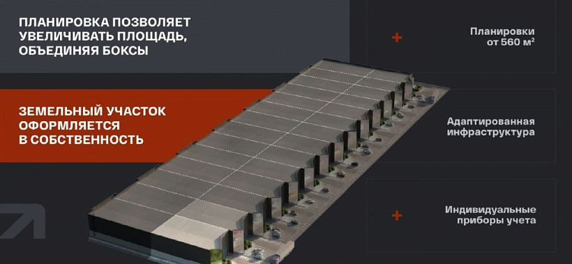 Аренда индустриальной недвижимости ICPARK Ключ