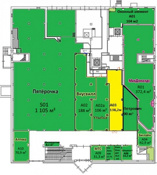 Арендный бизнес ТЦ Аннино