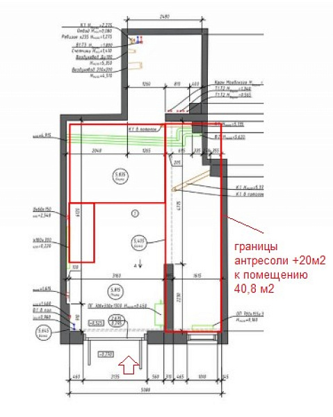 Продажа торгового помещения ЖК