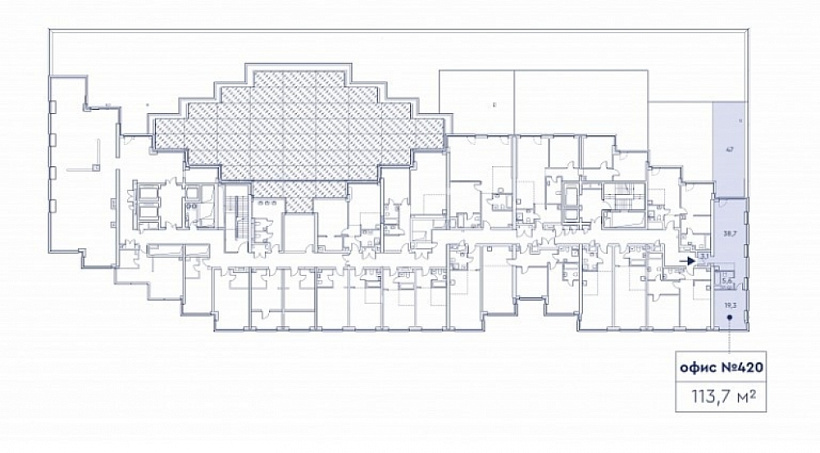 Продажа офиса ЖК 
