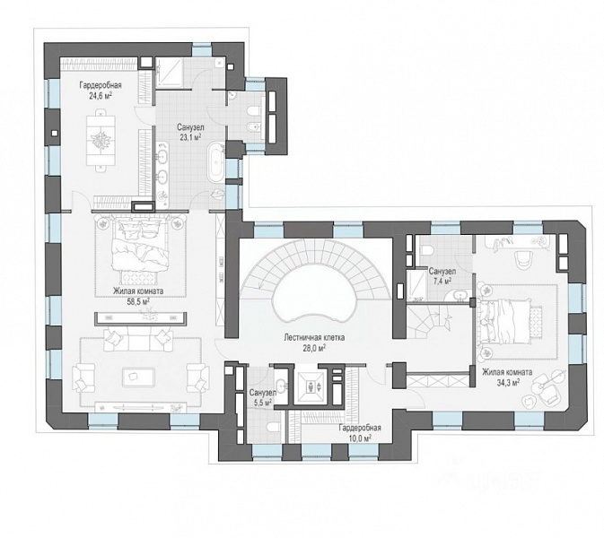 Продажа офиса Городская усадьба  