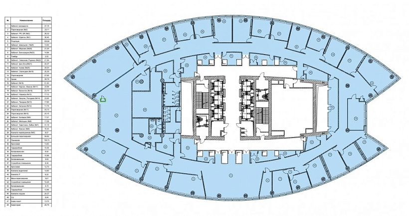 Аренда офиса Бизнес-центр «Башня на набережной»