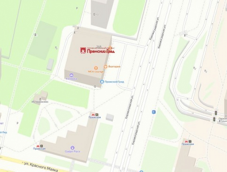 Аренда торгового помещения ТРК Пражский град