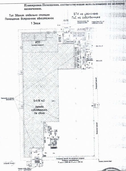 Аренда торгового помещения ОСЗ 
