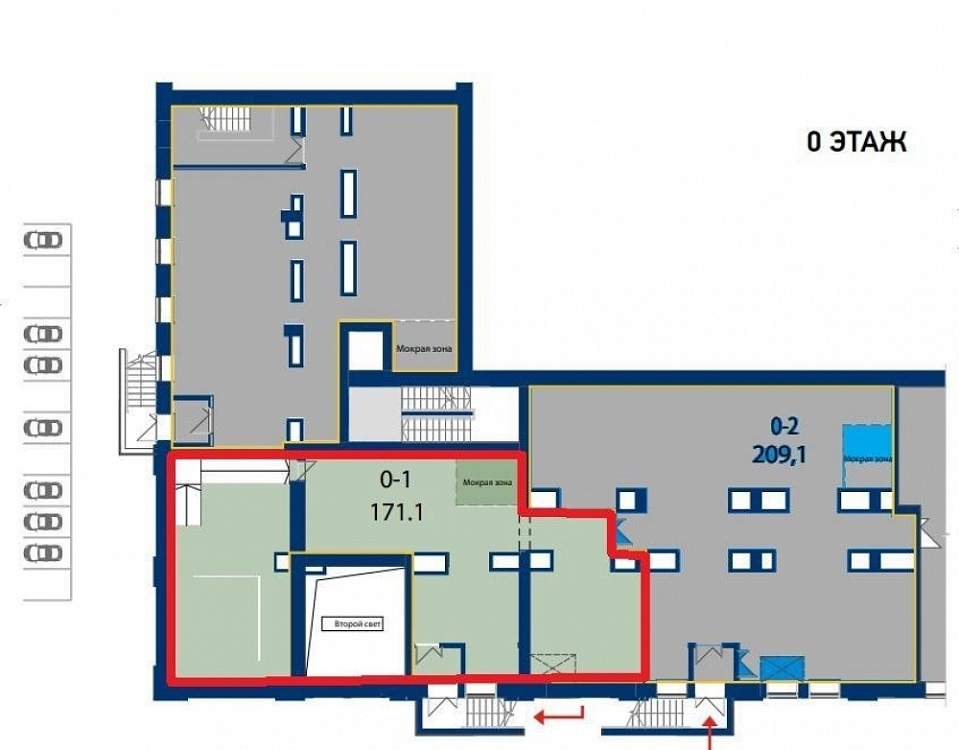 Продажа торгового помещения Административное здание AIR Space