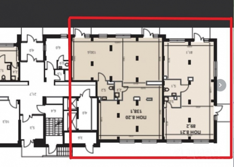 Аренда торгового помещения ЖК «1-й Ленинградский», к. 1