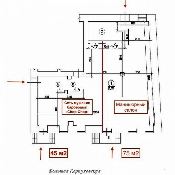 Арендный бизнес Большая Серпуховская улица, 14/13с1