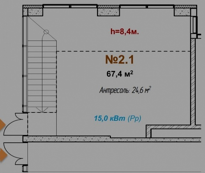 Продажа торгового помещения ЖК «Комплекс апартаментов Baires (Байрес)»