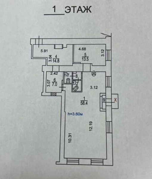 Аренда торгового помещения Жилое здание Велозаводская, 6