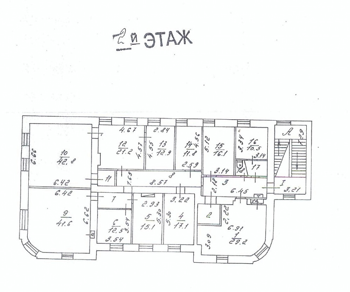 Аренда офиса Особняк «Бауманская 58/25к12 с2»