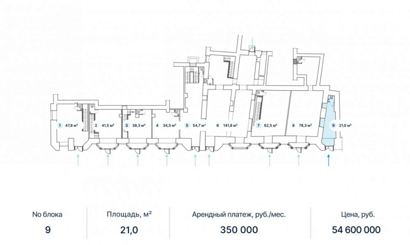 Продажа торгового помещения Москва, Тверская улица, 27с1