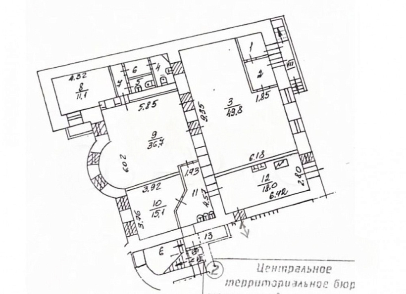 Аренда торгового помещения Жилой дом 